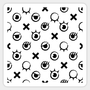 Tic-Tac-Toe game Sticker